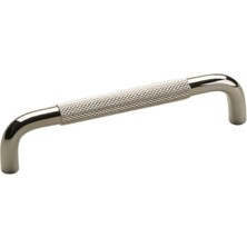 Kazan Hobi System 8870 Modern Kulp Parlak Nikel Renk 128 mm Nikel Tek Ebat SSY8870 0128 Pn