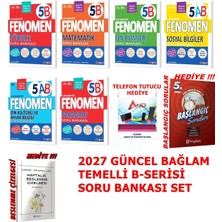 Fenomen Yayıncılık 5.sınıf B-Serisi Soru Banksı Full Set 2026-2027 Müfredat Bağlam Temelli