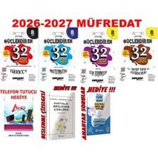 Ankara Yayıncılık 2026-2027 Müfredat 8.sınıf 32 Haftalık Deneme 4 Ana Ders Seti