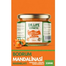 Dr.life Esthetic Bodrum Mandalinası Marmelatı - Zerdeçal, Zencefil & C Vitamini Destekli 220 gr