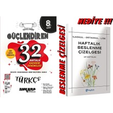 Ankara Yayıncılık 2026-2027 Müfredat 8.sınıf Türkçe Güçlendiren 32 Haftalık Kazanım Denemeleri