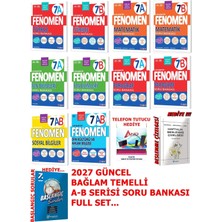 Fenomen Yayıncılık 7.sınıf 2026-2027 Müfredat A ve B Serisi Soru Bankası Tüm Dersler Full Set Bağlam Temelli