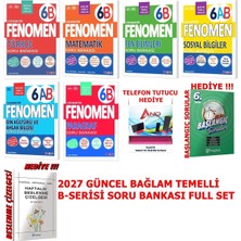 Fenomen Yayıncılık 6.sınıf 2026-2027 Müfredat B-Serisi Soru Bankası Tüm Dersler Full Set Bağlam Temelli