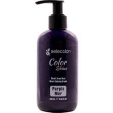 Seleccion Naturel Color Shine Direkt Krem Saç Boyası Mor 250 Ml.