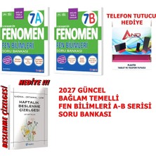 Fenomen Yayıncılık 7.sınıf 2026-2027 Müfredat Fen Bilimleri A ve B Serisi Soru Bankası Set Bağlam Temelli Güncel