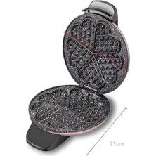 Kazan Hobi Mia Rosagold Waffle Makinesi
