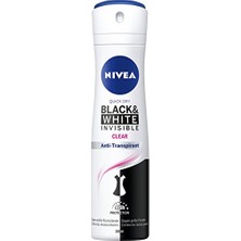 Kazan Hobi Black&white Clear Kadın Deodorant Sprey 150 ml