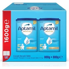 Kazan Hobi 5 Prebiyotikli Çocuk Devam Sütü 800 x 2 Adet 1600 G