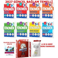 Fenomen Yayıncılık 5.sınıf 2026-2027 Müfredat A-B Serisi Soru Bankası Full Set Bağlam Temelli