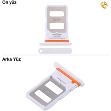 Arsking Xiaomi Redmi Note 13 Pro 5g Uyumlu Sim Iç Yuvası Çiftli Beyaz Çift Hatlı Dual Sim Sim Yeri