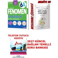 Fenomen Yayıncılık 6.sınıf 2026-2027 Müfredat Fen Bilimleri A-Serisi Soru Bankası Bağlam Temelli