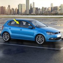 Kazan Hobi Sağ Kapı Orta B Direği Kaplaması Siyah 6R4853290A Vw Polo ile Uyumlu 2015-2017