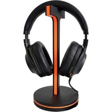 Kazan Hobi Gamer Kulaklık Standı, Dekoratif Neon Turuncu Kulaklık Tutucu 24 cm