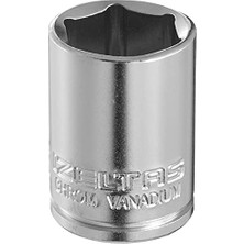 Kazan Hobi 1107060013 1/4" Altı Köşe Lokma Anahtar, Krom, 13 mm