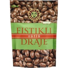 Kazan Hobi Sütlü Çikolata Kaplı Antep Fıstıklı Draje, 120 G