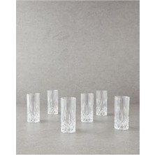 Kazan Hobi Kristalin 6'lı Bardak 300 ml Şeffaf