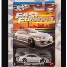 Hot Wheels Siver Series Fast&furious 1993 Honda Civic Coupe Ex Model Araba