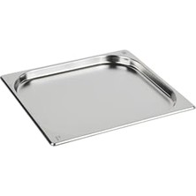 Kazan Hobi Paslanmaz Çelik Gastronom/gastronorm Küvet, Gn 2/3-20, (35,4 x 32,5 x 2 Cm)