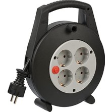 Kazan Hobi Kablo, Vario Line Cable Box 4 Soketli Makaralı 5 mt