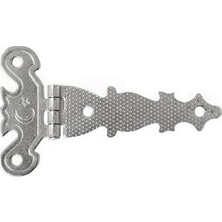 Kazan Hobi Kelebek Menteşe Metal Tek Kuyruk Nikel, (2 Adet)