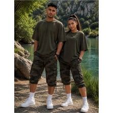 sports here Unisex Oversize Basic Tişört Bisiklet Yaka Pamuklu Günlük Streetwear