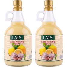 Lms Limon Sarımsak Kürü 2000 ml - El Yapımı %100 Doğal ve Saf