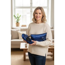 Ceyda Shoes Süslü Interlok Ev,hac Tavaf Umre Babeti, Hediye, Günlük Babet,tüylü Babet, Panduf, Patik, Gösteri Pisi Pisi