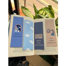 Kazan Hobi 4'lü Kitap Ayracı Seti, Motivasyon Sözleri Temalı