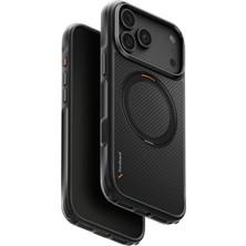 UNIQ Better By Design Iphone 18 Pro Kılıf Keva Mov Armaid Fiber Metal Dönen Halka Magsafe Özellikli Koruyucu Kapak