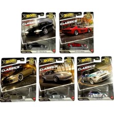 Kazan Hobi 2026 Premium Car Culture Modern Classics 5'li Set, FPY86-961S, Ferrari, Porsche, Nismo, Toyota, Mazda