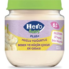 Hero Baby Plus+ Çilekli Yoğurtlu 120 gr