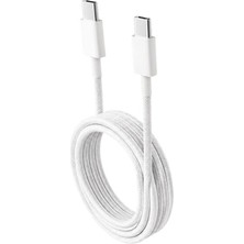 Apple Usb-C 1 Metre Şarj Kablosu iPhone 16 Pro Max Uyumlu 60W Güç ile Hızlı Şarj