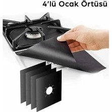 Kazan Hobi 4'lü Ocak Koruyucu Ped Örtüsü