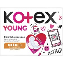 Kotex Young Hijyenik Ped Gündüz 7'li