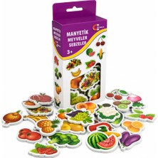 S'82 1307 Manyetik Meyveler - Sebzeler / +3 Yaş