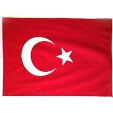 Kazan Hobi 400 x 600 cm Raşel Kumaş Türk Bayrağı, Aplike Dikişli