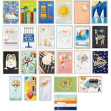 Kazan Hobi 24 El Yapımı Tebrik Kartı, Balık Kılçığı Deseni, Doğum Günü, Bebek Partisi, Düğün, Yas ve Teşekkür Kartları