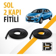 B&M Kauçuk Mitsubushi Attrage Sol Ön ve Arka Kapı Fitili BM04664