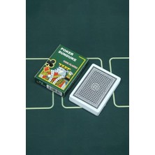 Kazan Hobi Siyah Pvc Plastik Su Geçirmez Iskambil Poker Oyun Kağıdı CIN444SY