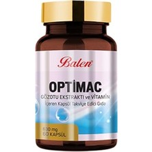 Kazan Hobi Göz Otu Ekstresi ve Vitaminler Içeren 630 Mg Kapsül