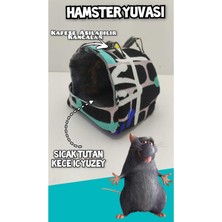 Kazan Hobi Hamsterler Için Sıcak Uyku Yuvası, Özel Kumaş, Bakteri Tutmaz