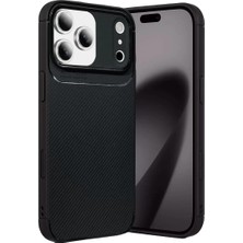 S'82 Newface Apple Iphone 17 Pro Auto Focus Karbon Kapak - Siyah