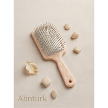Abnturk 1 Adet Profesyonel Açma Tarama Metal Dişli Saç Fırçası Ergonomik Tasarımlı Tarak Saçı Kolayca Açar (Stoktaki Renkten Gönderilir)