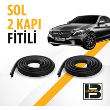 B&M Kauçuk Mercedes C 200 D (Amg-Comfort-Exlusive) Sol Ön ve Arka Kapı Fitili BM04477