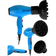 Kazan Hobi Alman 3400 W Ac Motor Saç Kurutma Makinesi, Fön Makinesi, Difüzör ve 2 Adet Başlık