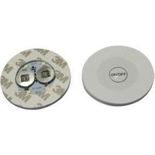 Kazan Hobi LED Flaşlı Şişe Bardak Altlığı, 6 Cm, 4 Led, 7 Renk