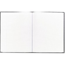 Kazan Hobi Şerit Yer Işaretli Yönetici Defteri, 1-Konu, Orta/üniversite Kuralı, Siyah Kapak, (75) 10,75 x 8,5 Yaprak