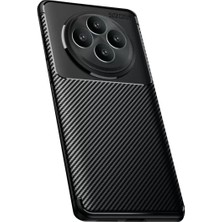 S'82 Newface Oppo Reno 11 Fs Kılıf Auto Focus Karbon Kapak - Siyah