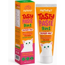 Kazan Hobi Kediler Için 9’u 1 Arada Multivitamin Malt Paste, Tüy Yumağı Bakımı 100 ml