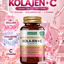 Çare Burada Kolajen + C Vitamini 60 Kapsül (Hyalüronik Asit, Tip I Kolajen) & Nar Çekirdeği Yağı 20 ml (Dahilen)